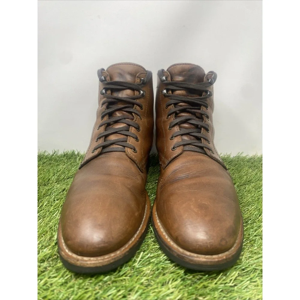 Thursday Boot Company President Boots Brown Leather Casual Preppy Men's Size 10
